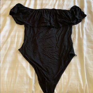 Out from under off shoulder bodysuit size L NWOT
